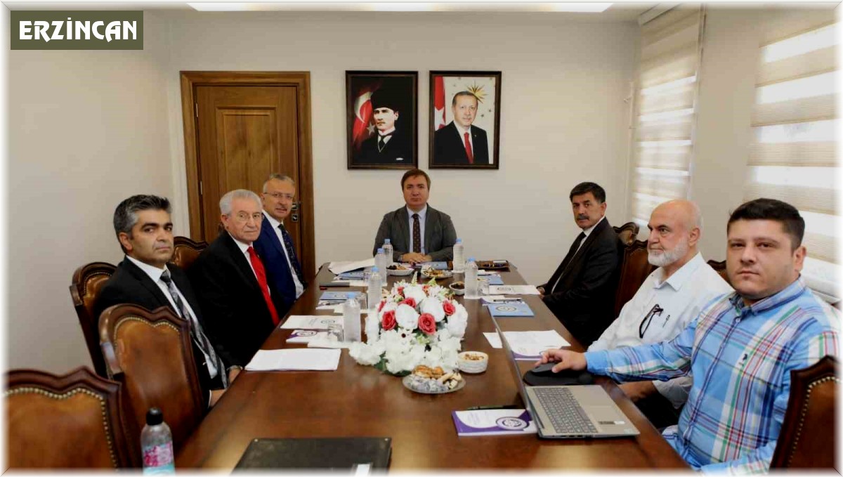Vali Aydoğdu başkanlığında EBYÜ Vakfı toplantısı yapıldı