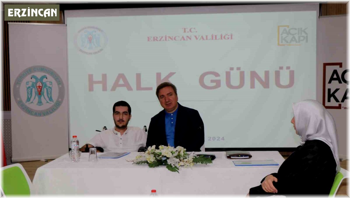Vali Aydoğdu, "Halk Günü"nde 53 vatandaşı dinledi