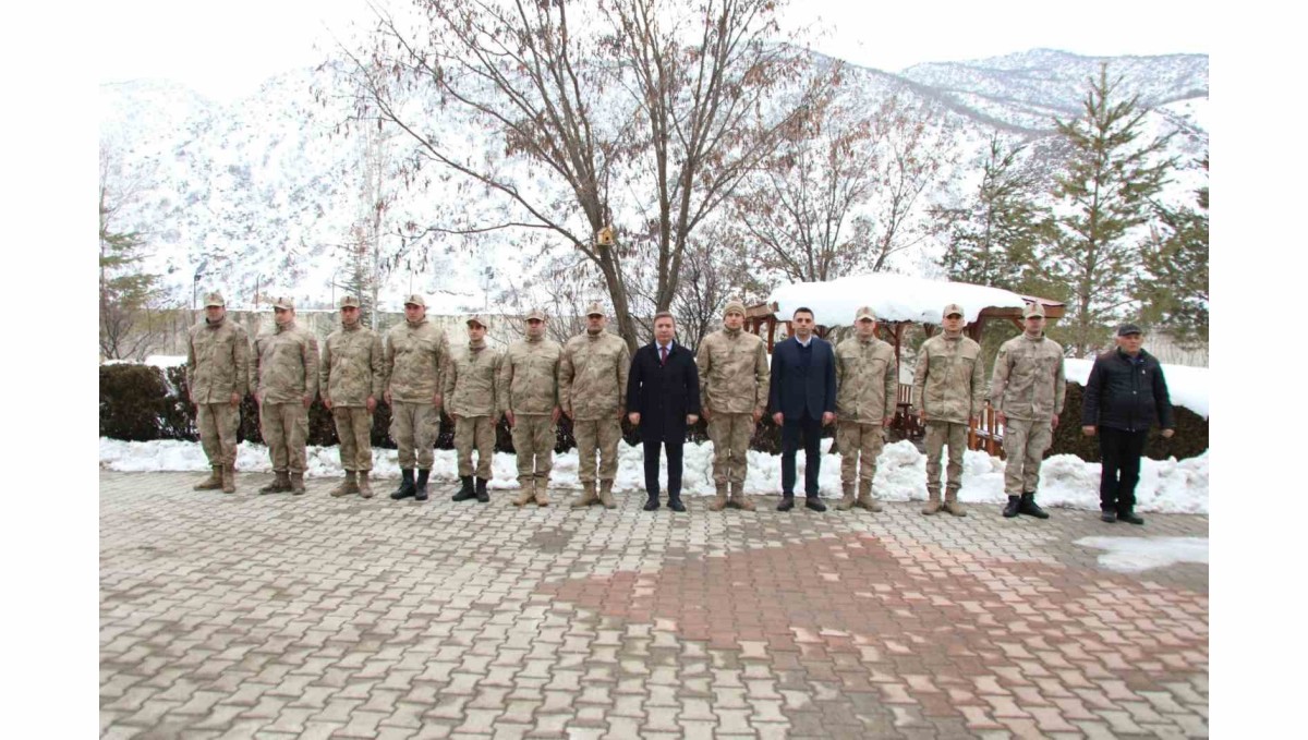 Vali Aydoğdu, Kuruçay Jandarma Karakolunu denetledi