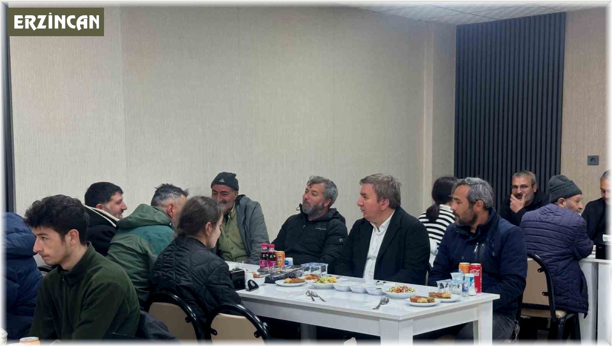Vali Aydoğdu, maden kazası mağdurlarının aileleriyle iftar yaptı