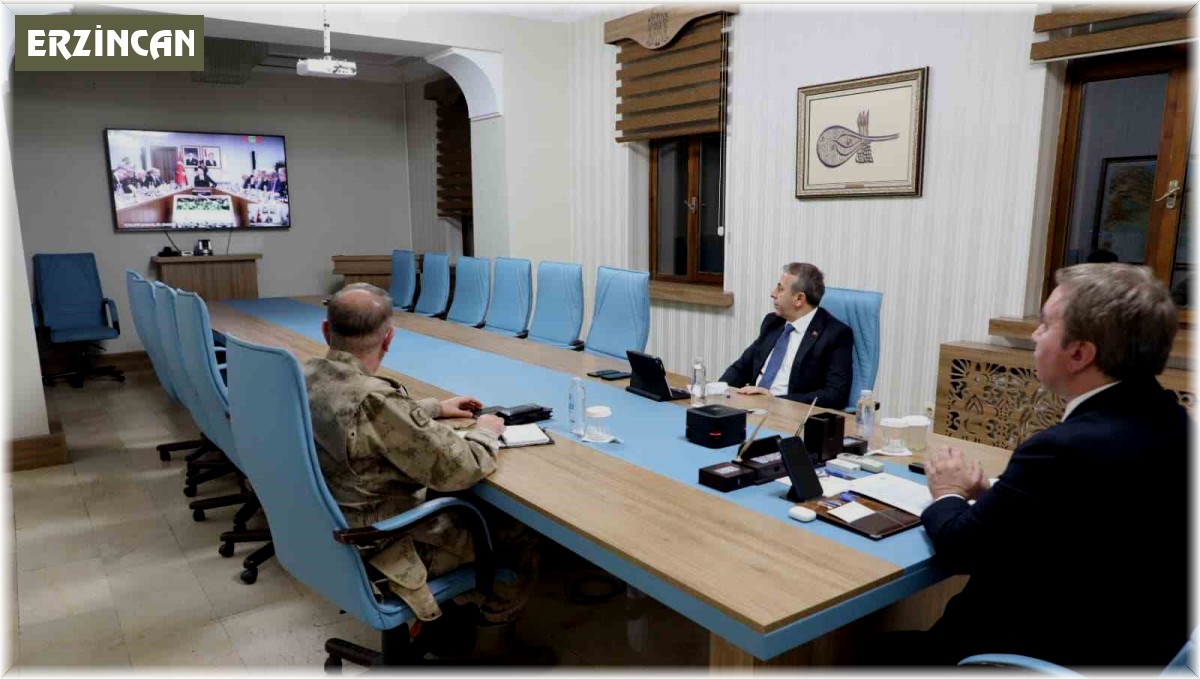 Vali Aydoğdu VKS toplantısına katıldı