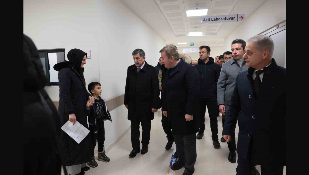 Vali Aydoğdu yeni yıla hastanede girdi