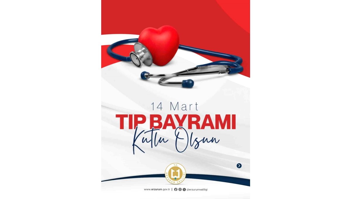 Vali Baruş'tan 14 Mart Tıp Bayramı mesajı