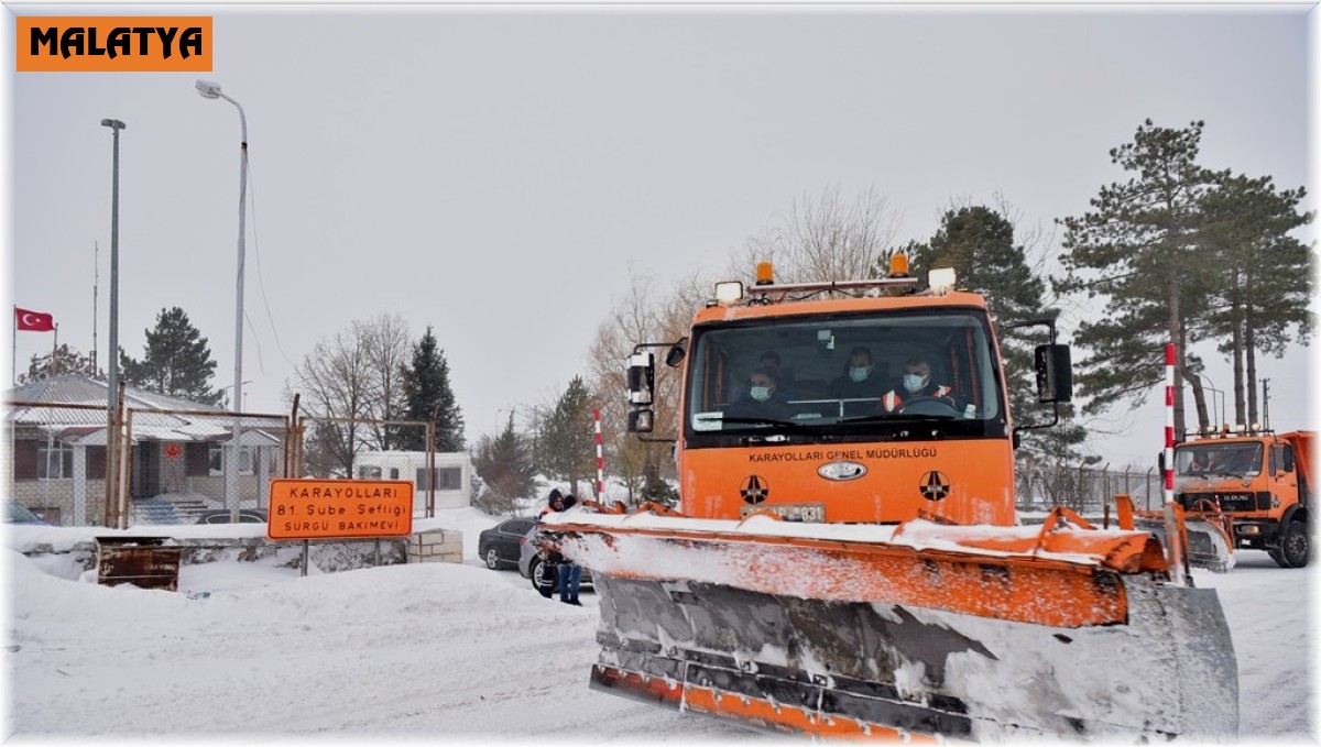 Vali Baruş'tan kar denetimi