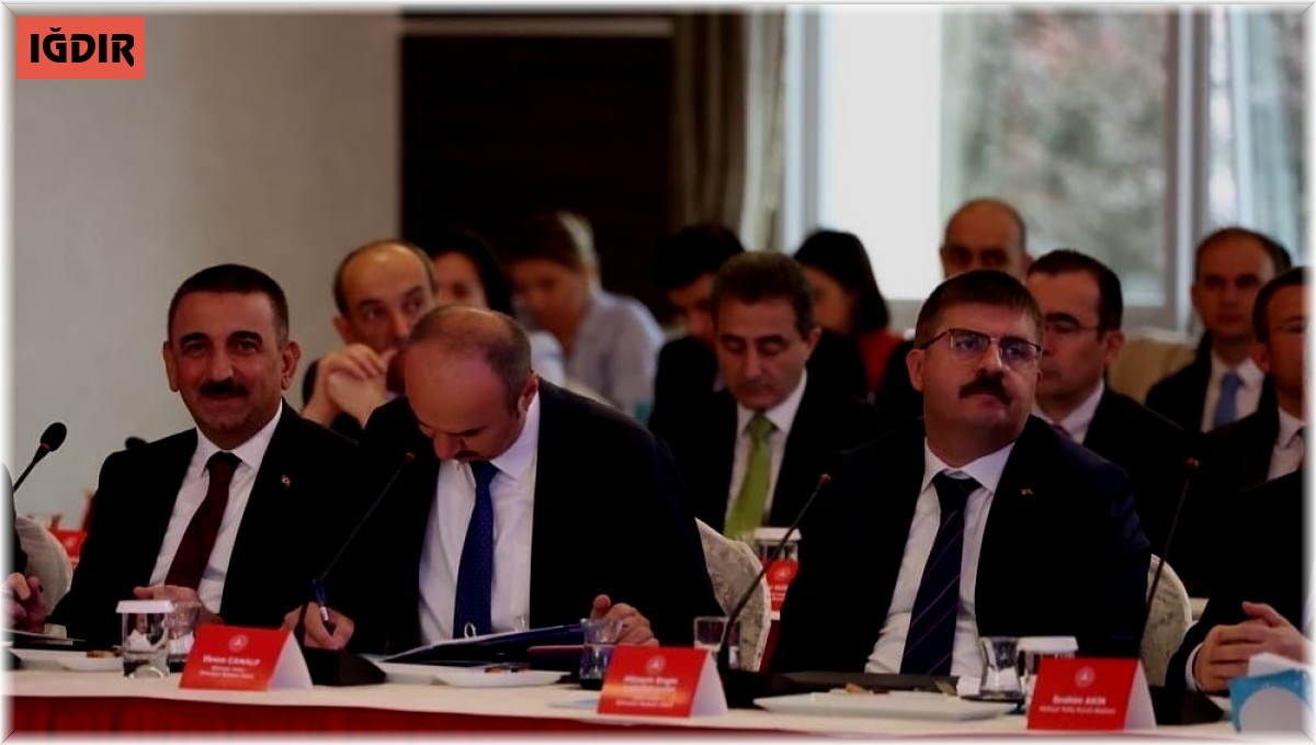 Vali/Belediye Başkanvekili H. Engin Sarıibrahim, 'Görevlendirme Yapılan Belediyeler Koordinasyon Toplantısı'na katıldı