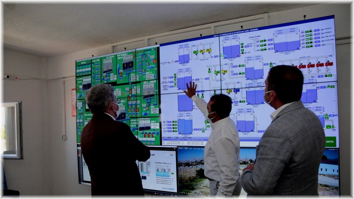 Vali Bilmez, arıtma tesisini inceledi