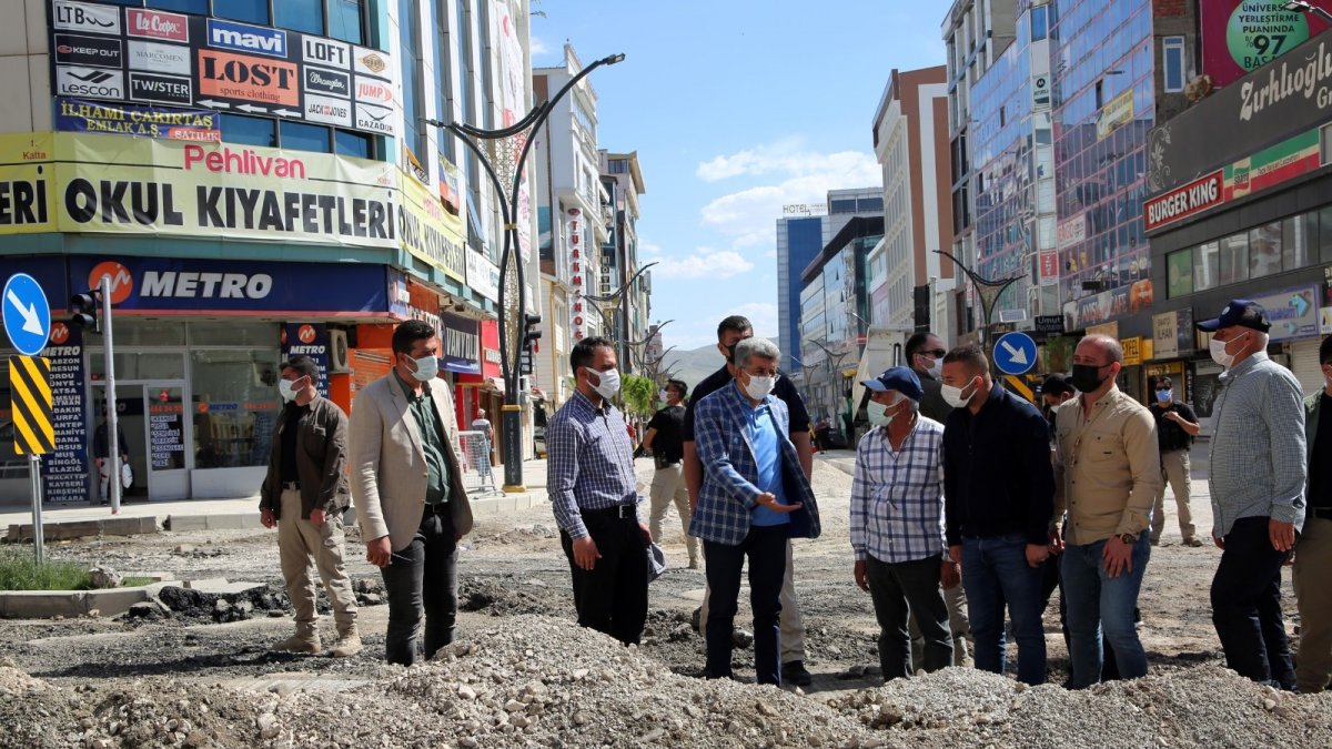 Vali Bilmez, büyükşehir belediyesinin çalışmalarını takip etti