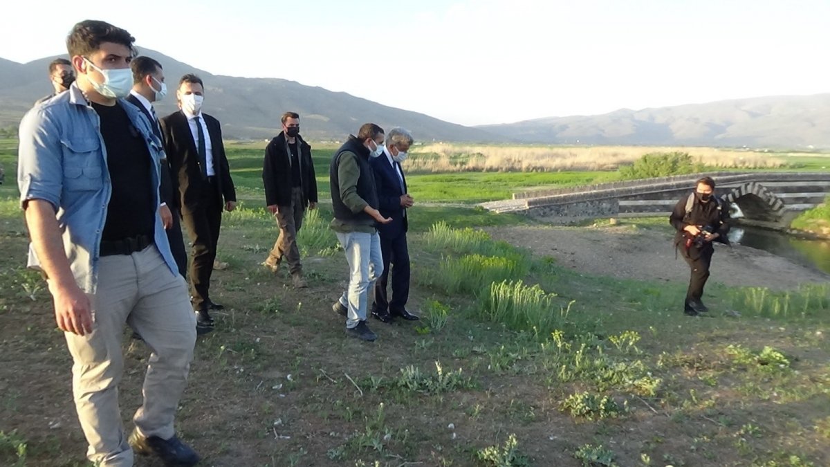 Vali Bilmez inci kefalinin göç yolunda incelemelerde bulundu
