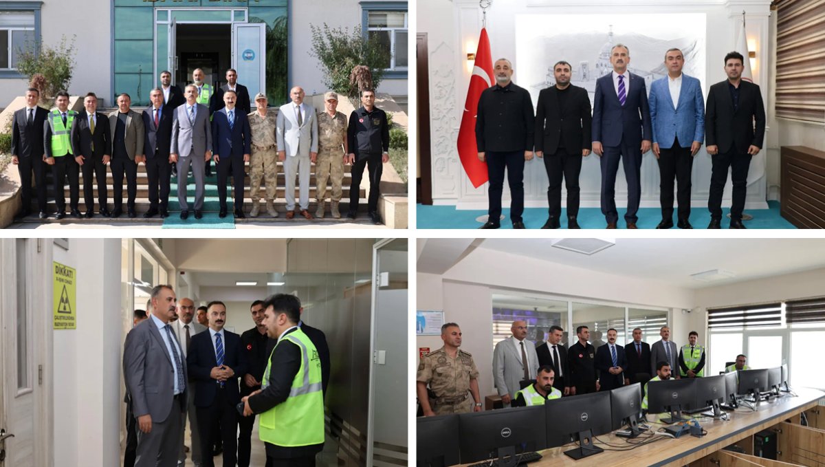 Vali Bozkurt Ağrı Çimento Fabrikası'nı İnceledi: Üretim Faaliyetleri Hakkında Bilgi Aldı
