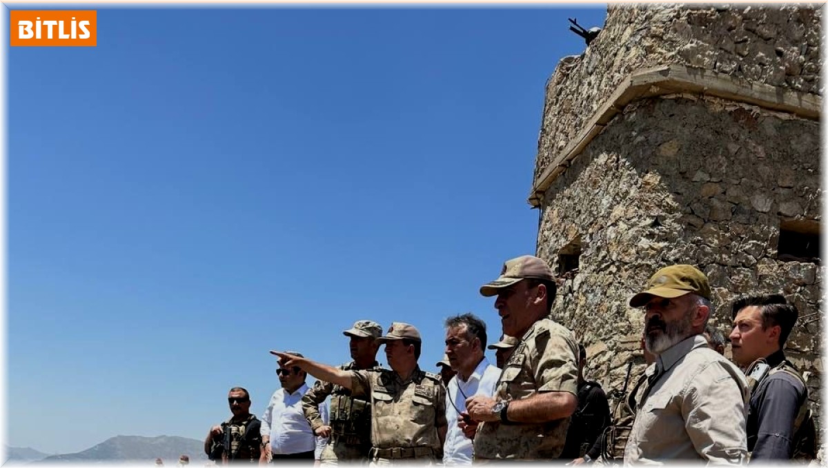 Vali Çağatay'dan üs bölgelerine ziyaret