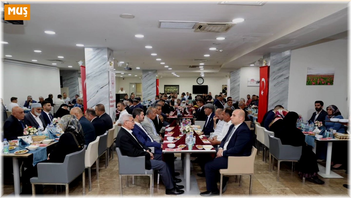 Vali Çakır, şehit yakınları ve gazilerle bir araya geldi