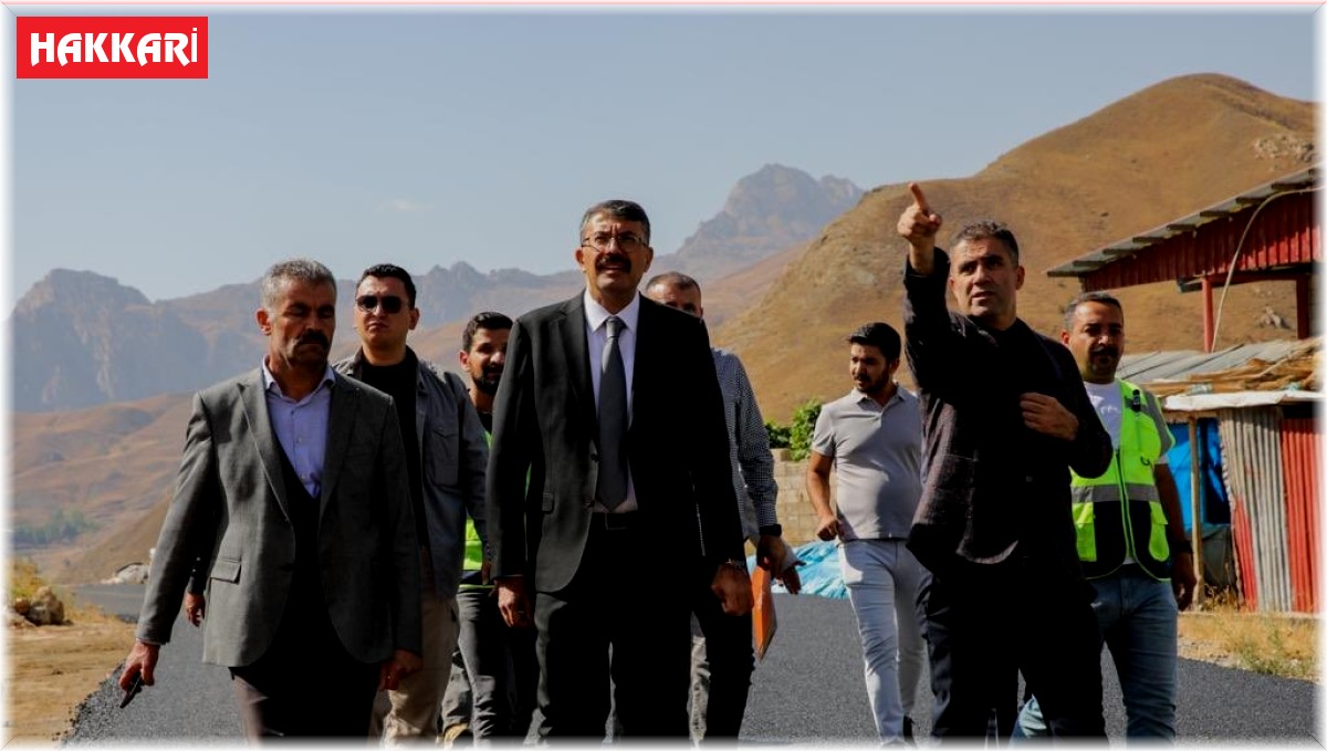 Vali Çelik devam eden çalışmaları yerinde inceledi