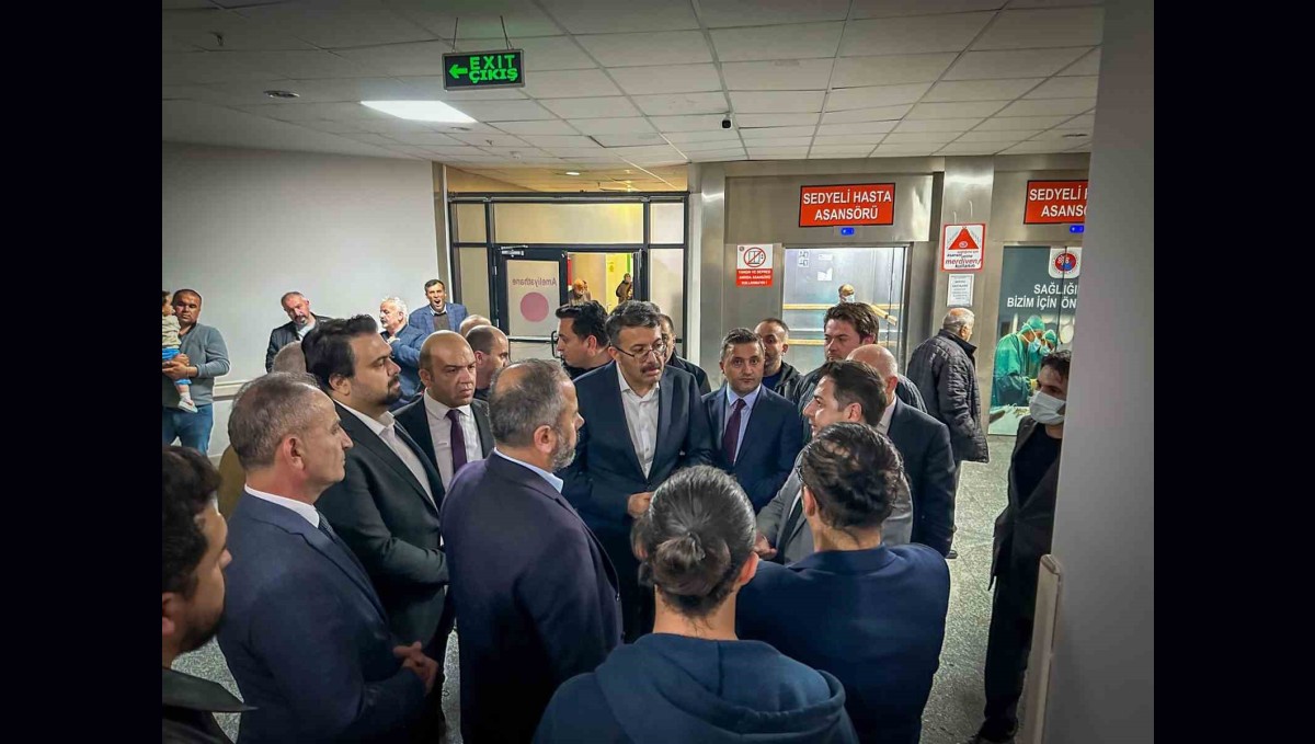 Vali Çelik trafik kazasında yaralanan vatandaşları ziyaret etti