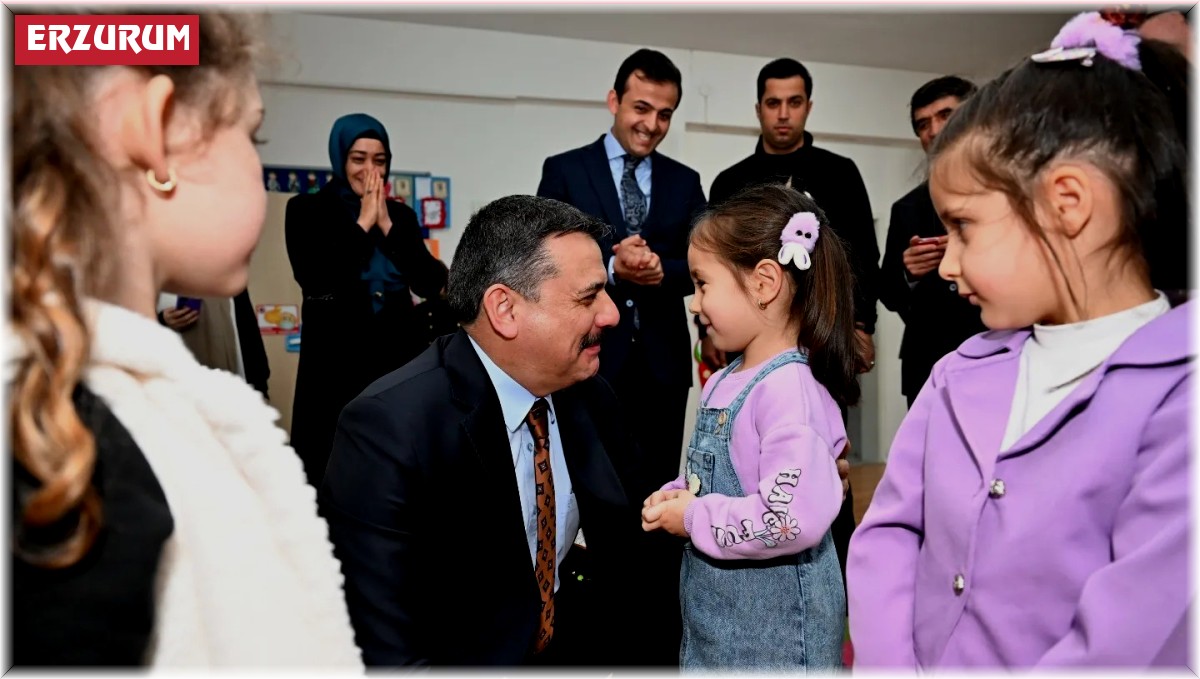 Vali Çiftçi'den anaokulu ziyareti