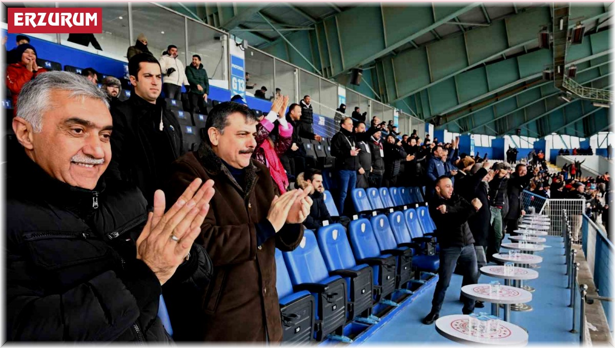 Vali Çiftçi'den Erzurumspor'a tribün desteği