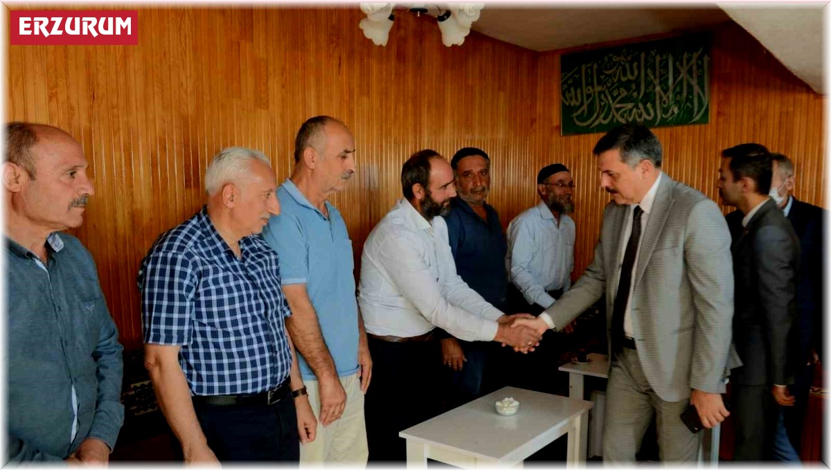 Vali Çiftçi'den Gazinin ailesine taziye ziyareti