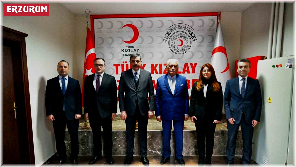 Vali Çiftçi'den Kızılay ve Yeşilay'a ziyaret