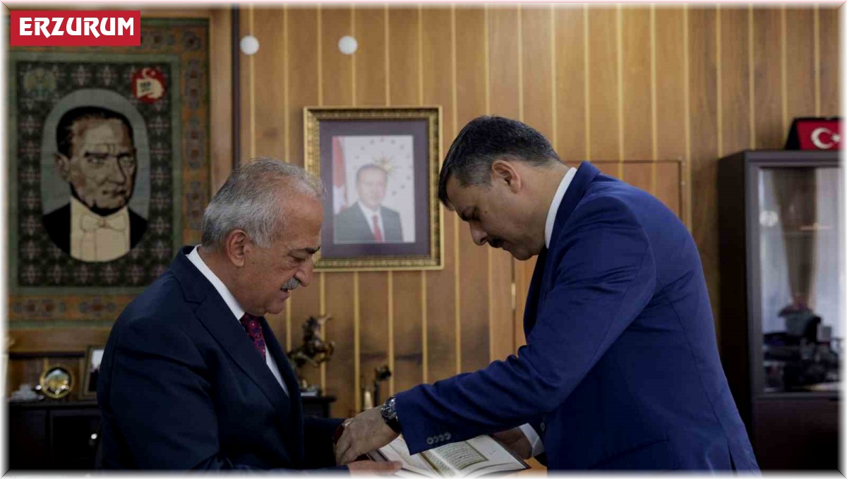 Vali Çiftçi'den Rektör Çomaklı'ya iade-i ziyaret