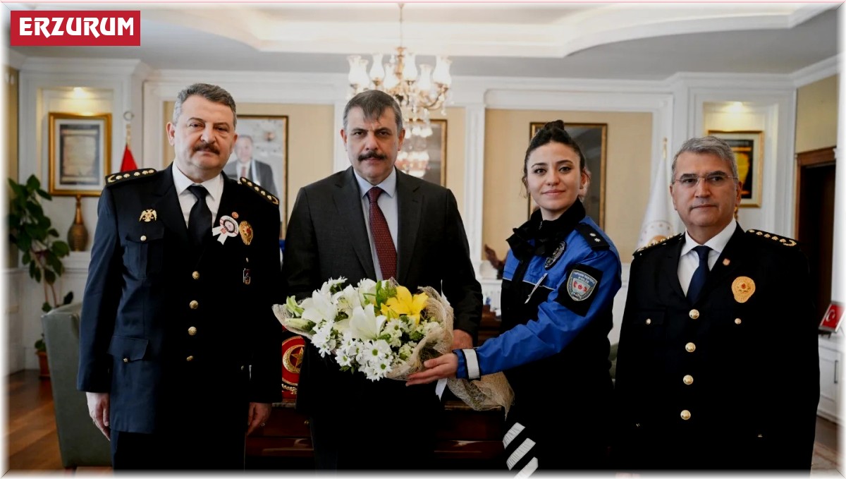 Vali Çiftçi, Emniyet müdürü Kırdar'ı kabul etti