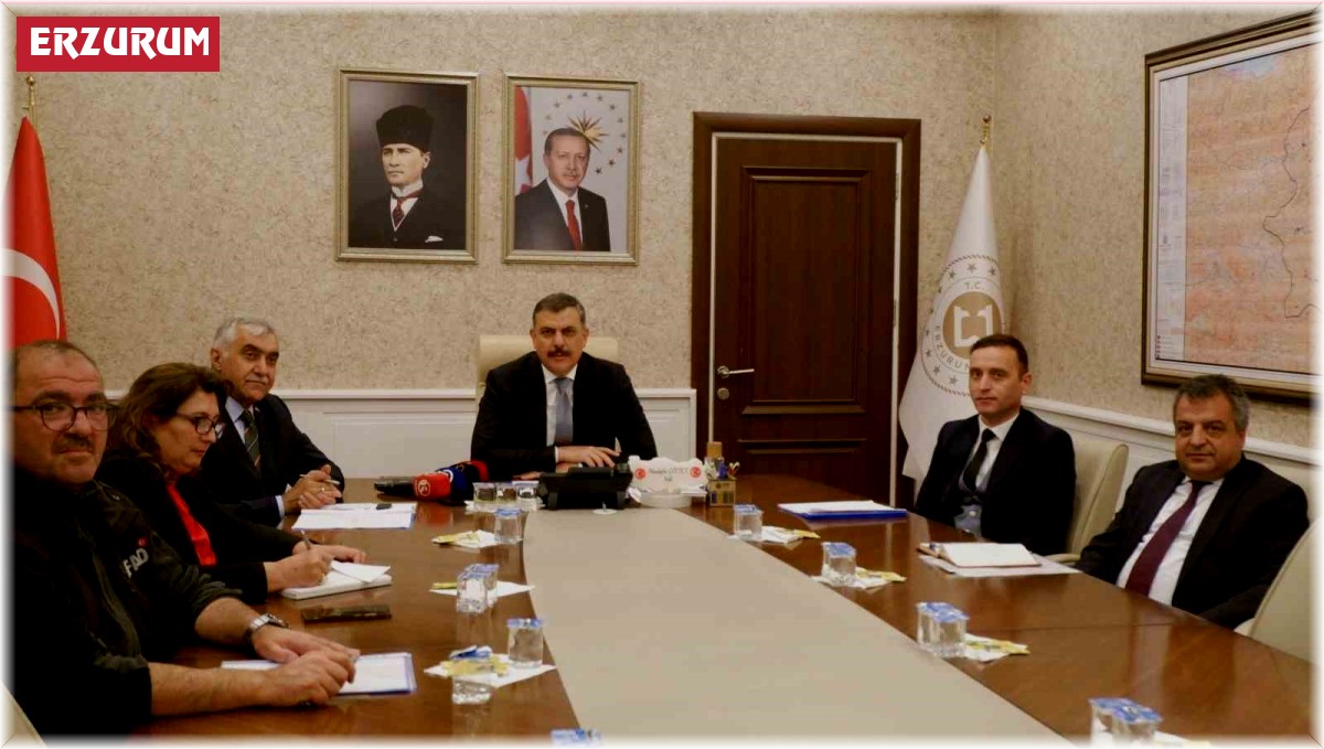 Vali Çiftçi: "Erzurum afete hazırlıklı illerin başında"