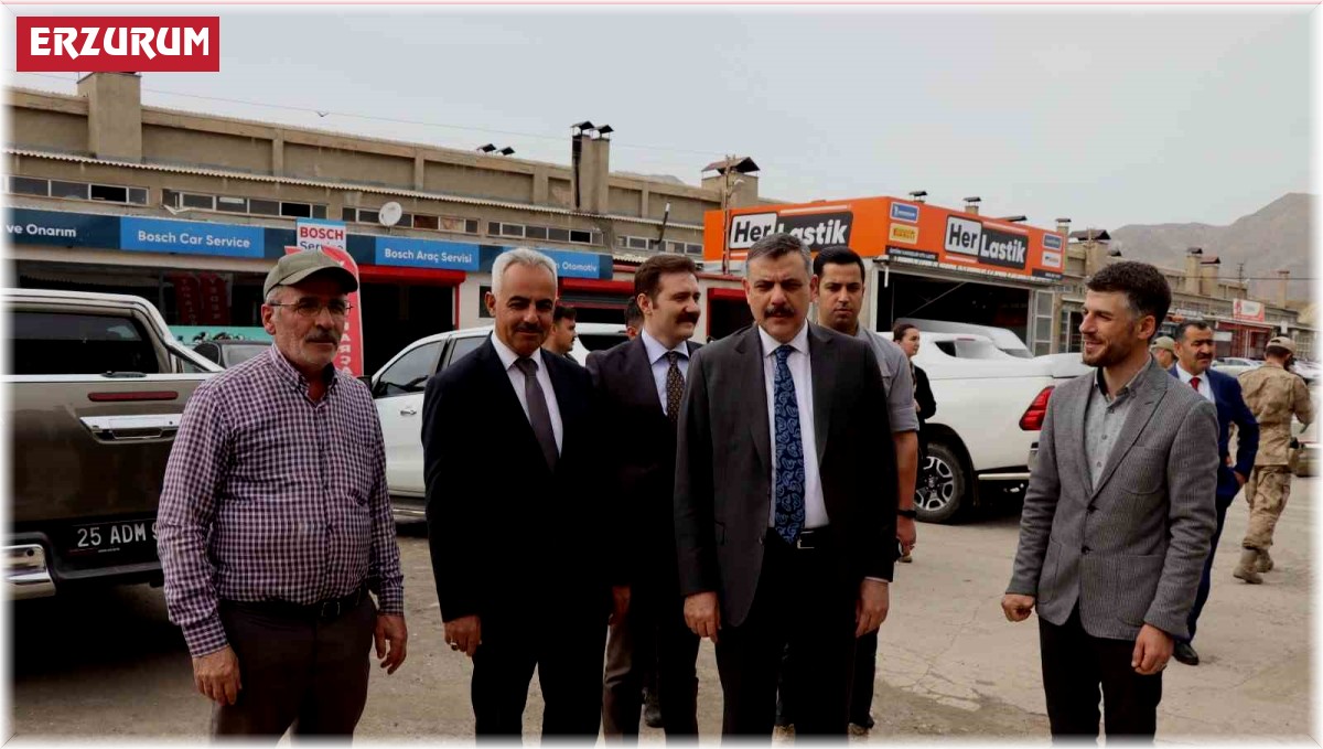 Vali Çiftçi esnafın derdini dinledi