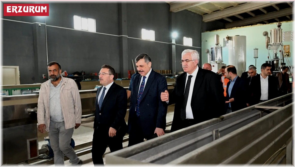 Vali Çiftçi, milletvekilleriyle 2. OSB'de incelemelerde bulundu