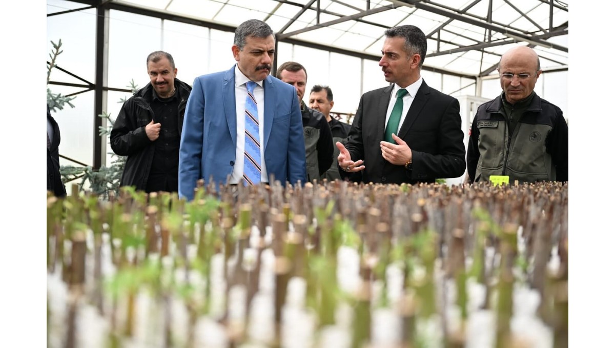 Vali Çiftçi, Orman Bölge Müdürlüğünü ziyaret eti