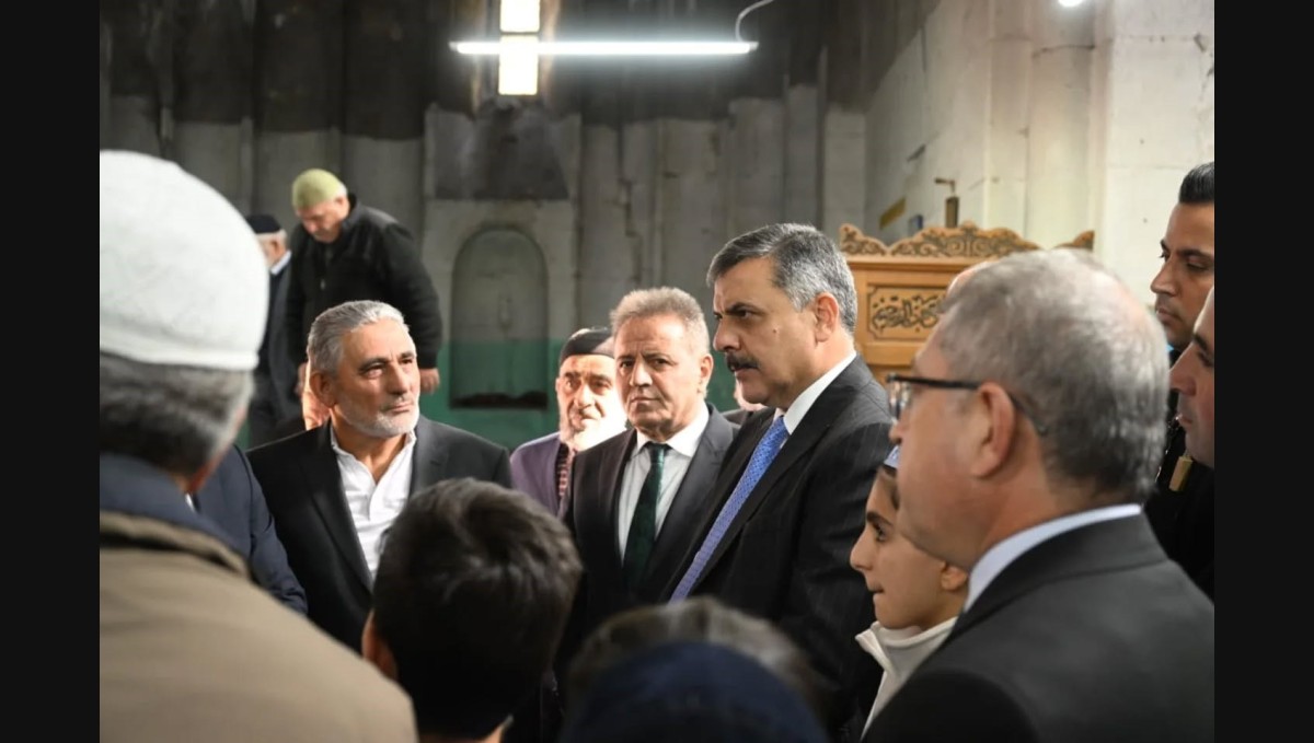 Vali Çiftçi, Taş Camide incelemelerde bulundu