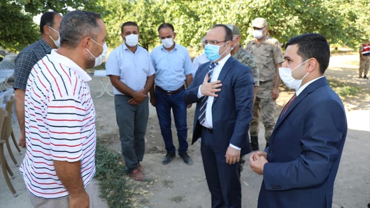 Vali Erkaya Yırık, şehit ailesini ziyaret etti