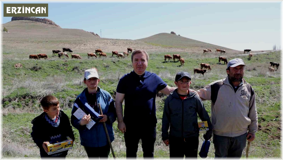 Vali ile çobanlık yaban çocukların karşılaşması yürekleri ısıttı