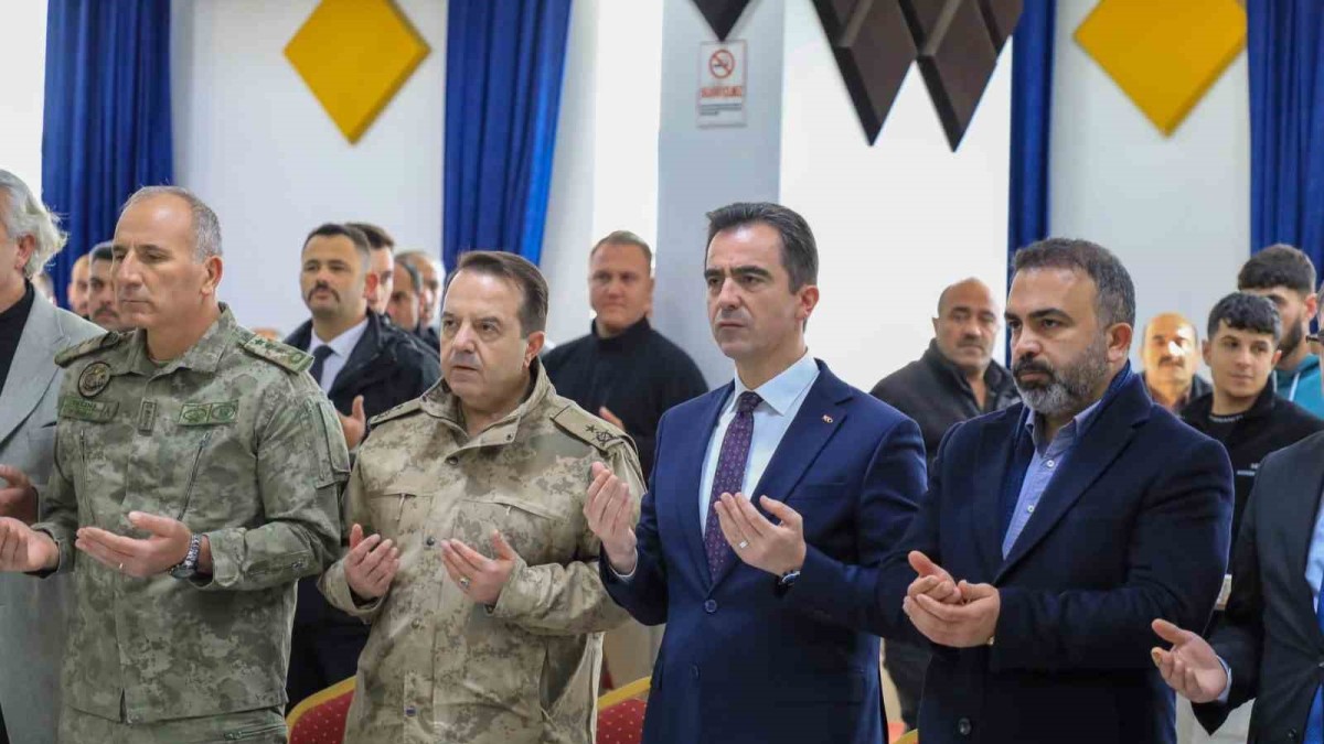 Vali Karakaya şehit mevlidine katıldı