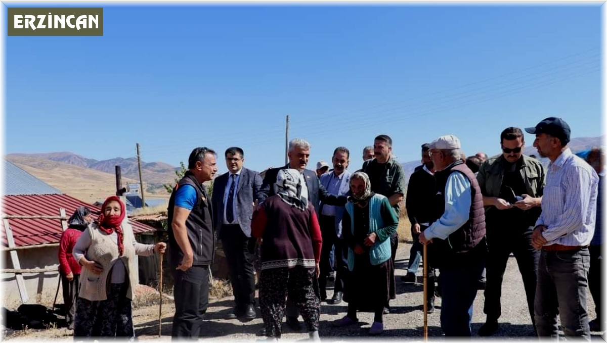 Vali Makas deprem bölgesinde incelemede bulundu