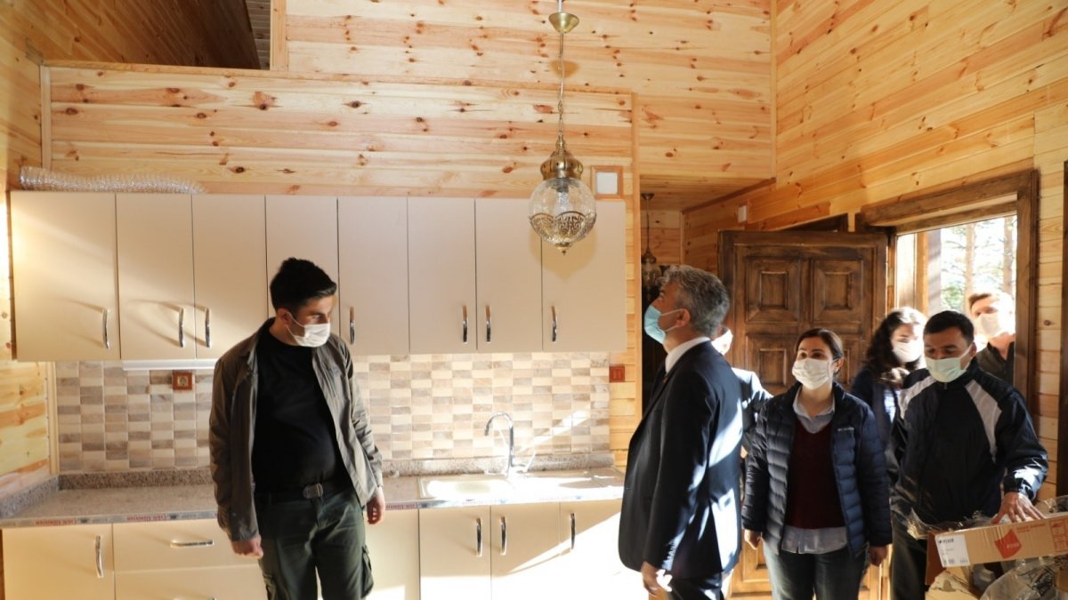 Vali Makas, Dumanlı Tabiat Parkında incelemelerde bulundu