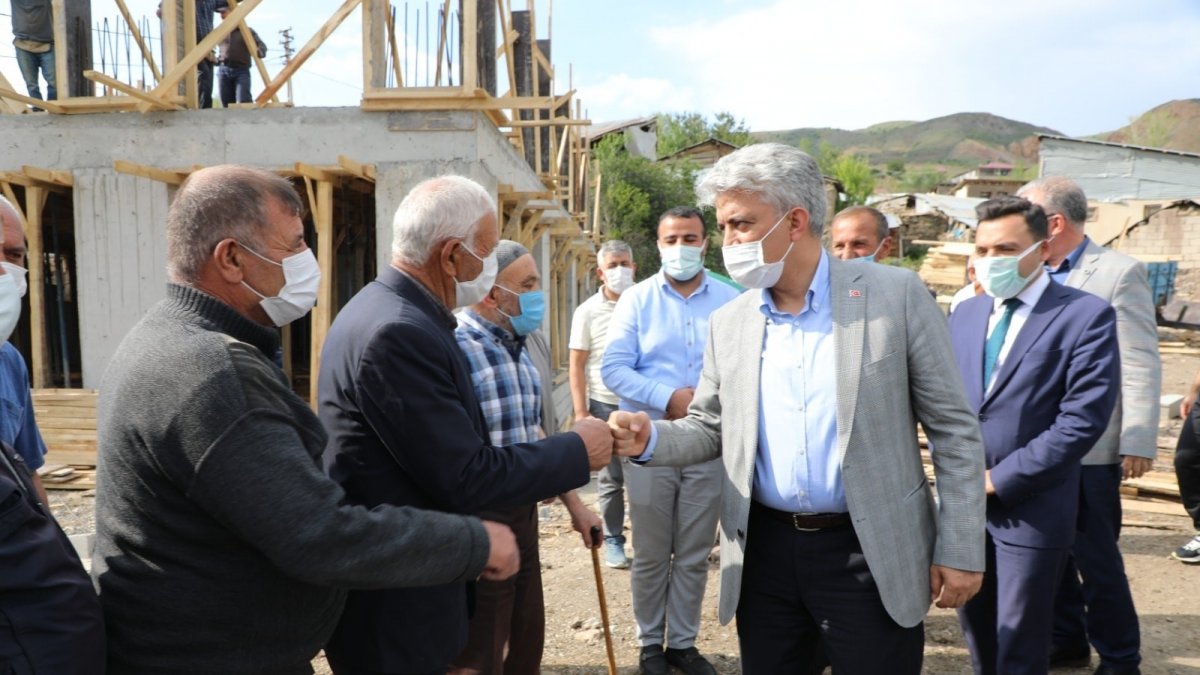 Vali Makas, Ekecik köyünde incelemelerde bulundu