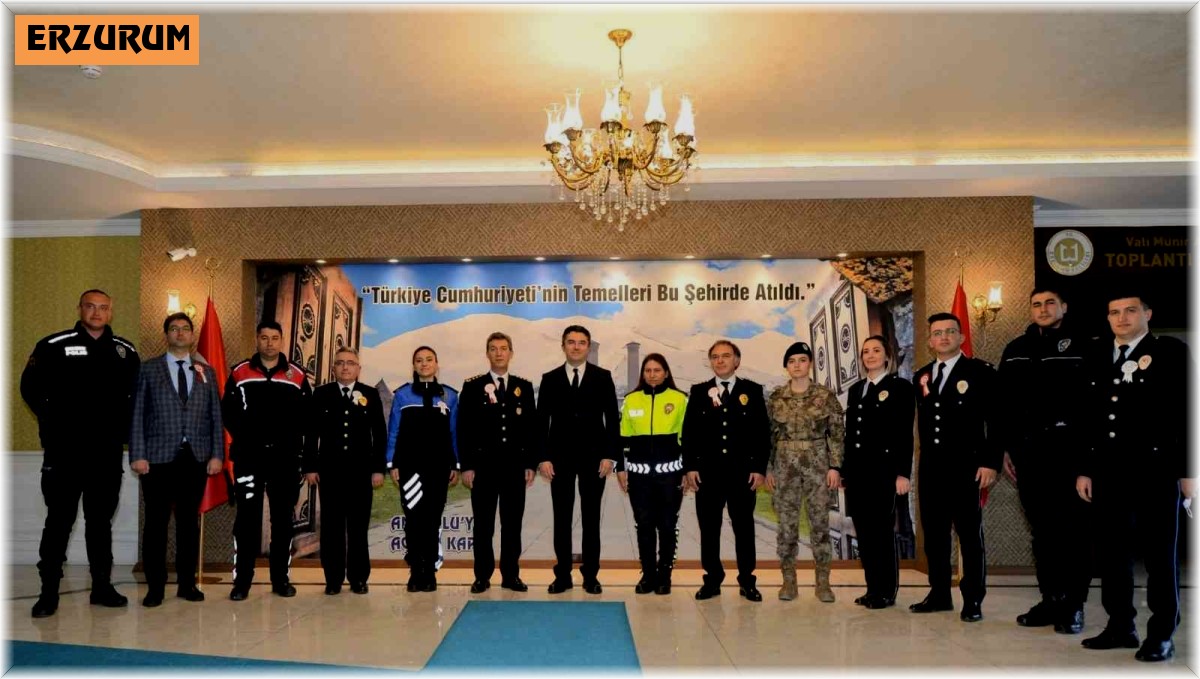 Vali Memiş, Emniyet personelini kabul etti