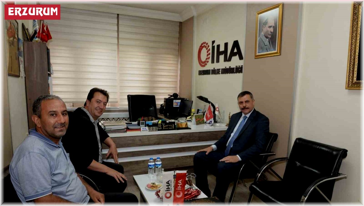 Vali Mustafa Çiftçi'den İHA'ya ziyaret