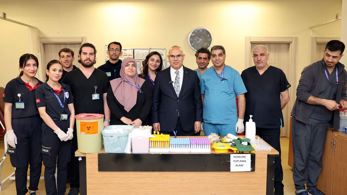 Vali Mustafa Koç, Ağrı Eğitim ve Araştırma Hastanesi’nde İncelemelerde Bulundu