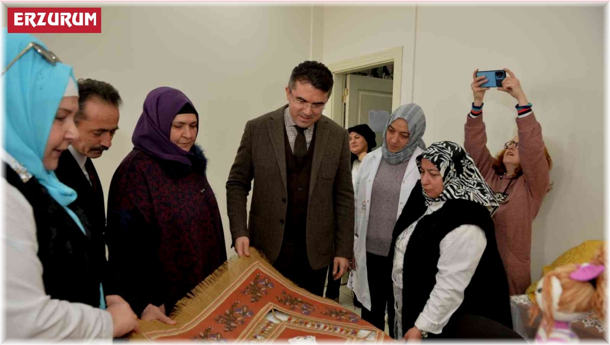 Vali Okay Memiş, Palandöken İnovasyon Kadın Girişimciler ve İşletme Kooperatifi'ni ziyaret etti