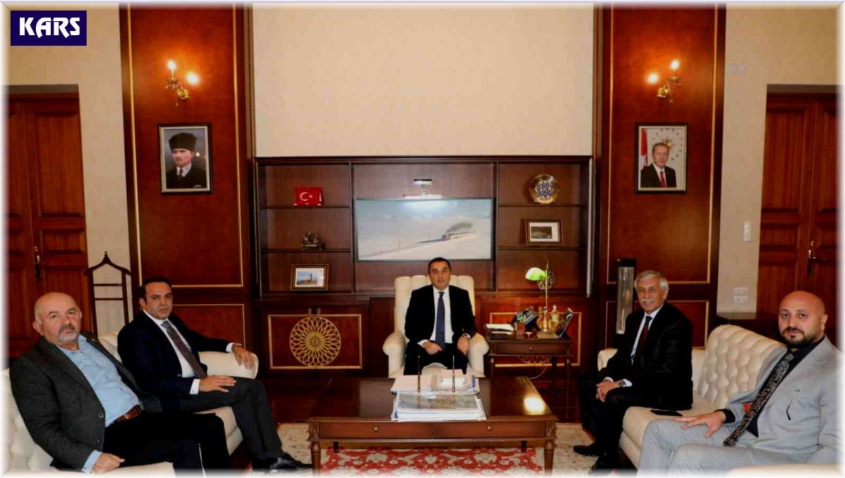 Vali Öksüz, Başkan Koç'u ağırladı