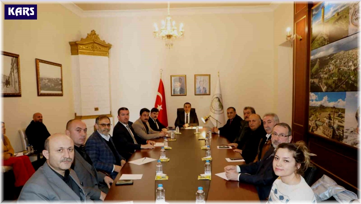 Vali Öksüz, STK temsilcileriyle bir araya geldi