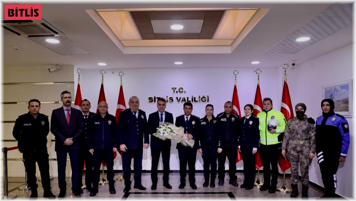 Vali Oktay Çağatay'a 10 Nisan Polis Haftası ziyareti