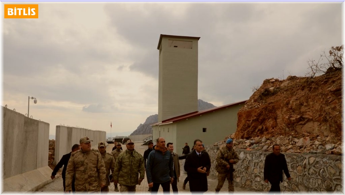 Vali Oktay Çağatay, Gazitepe Üs Bölgesini ziyaret etti