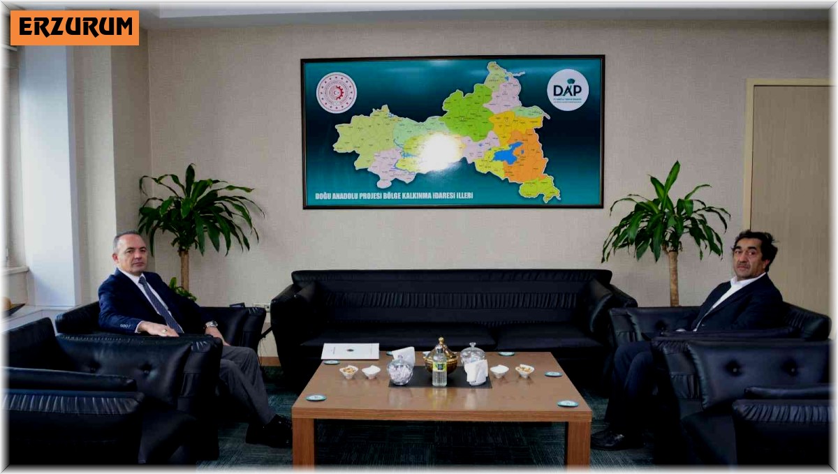 Vali Öner, DAP idaresi'ni ziyaret etti