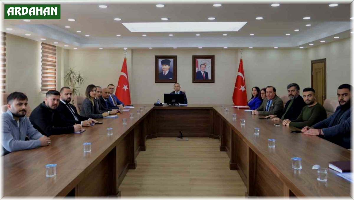 Vali Öner'in başkanlığında 'Ekonomi Değerlendirme Toplantısı' yapıldı