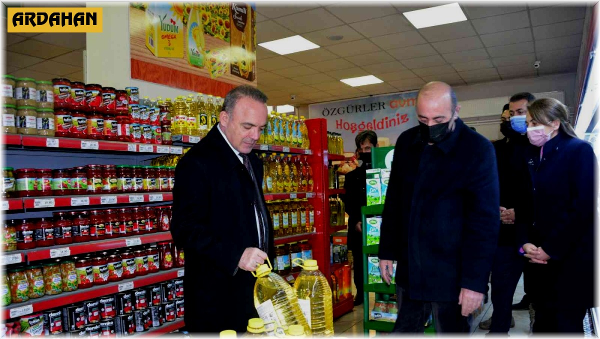 Vali Öner, Ramazan öncesi "stokçuluk" ve "fahiş fiyat" denetimi yaptı