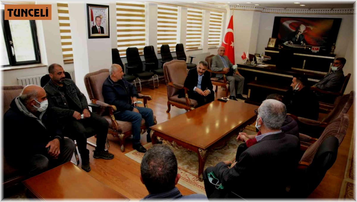 Vali Özkan Muhtarlarla bir araya geldi