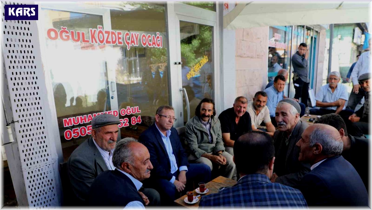 Vali Polat, esnafla buluştu