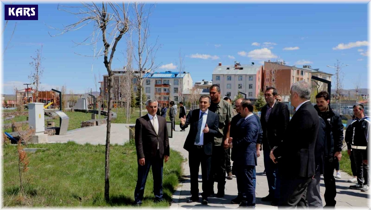 Vali Türker Öksüz belediye çalışmalarını inceledi