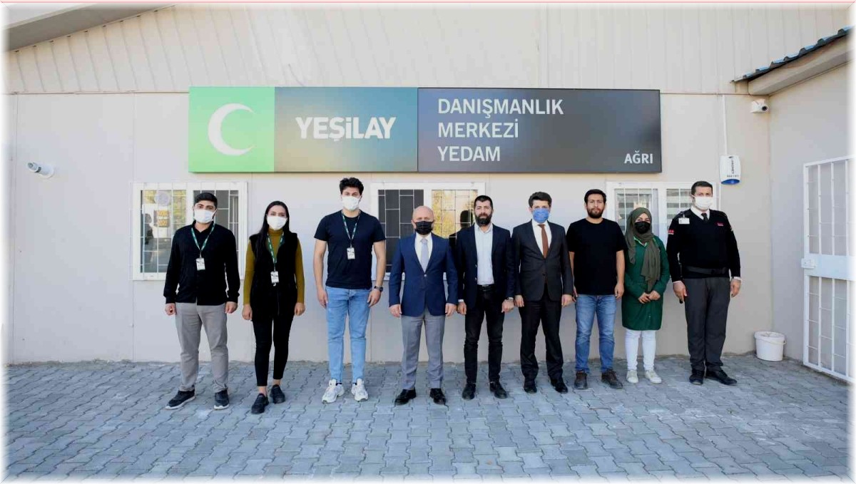 Vali Varol'dan YEDAM Ağrı Şubesine ziyaret