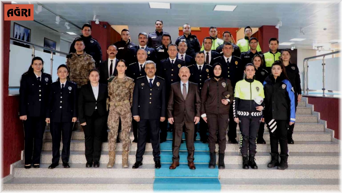 Vali Varol Emniyet Teşkilatını kabul etti